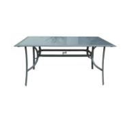 KENT OUTDOOR TABLE 150X90CM - GREY