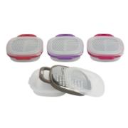 ALPINA SET 3PCS GRATER WITH CONTAINER 4 ASSORTED COLORS 