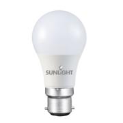 SUNLIGHT LED 8.5W A60 LAMP B22 806LM 6500K FROSTED