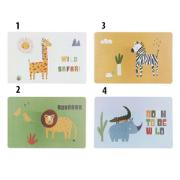 PLACEMAT PP 435X285MM 4 ASSORTED DESIGNS