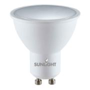 SUNLIGHT LED 7.5W LAMP GU10 700LM 6500K 120° FROSTED