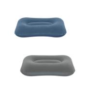 BESTWAY 67121 FLOCKED AIR CAMP PILLOW 42X26X10CM - ASSORTED COLORS