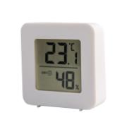 SUPER LIVING INDOOR/OUTDOOR TEMPERATURE AND HUMIDITY DISPLAY - WHITE