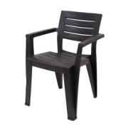TOOMAX LIDO OUTDOOR CHAIR - ANTHRACITE