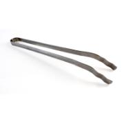 BBQ STAINLESS COAL TONGS 38CM