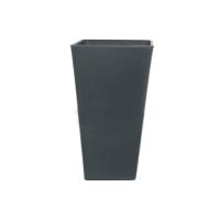TOP ROTO ROTARY SQUARE POT 25X25X40 ANTHRACITE