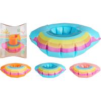CUP HOLDER INFLATABLE RAINBOW 3COLORS
