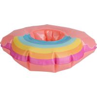 CUP HOLDER INFLATABLE RAINBOW 3COLORS