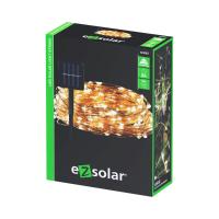 EZSOLAR SOLAR STRING LIGHT 10M RGB - BLACK