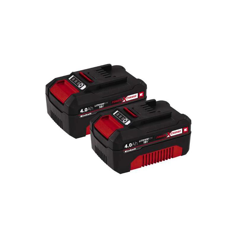 Einhell Batteries Twinpack 18V 2x4,0Ah Power X-Change