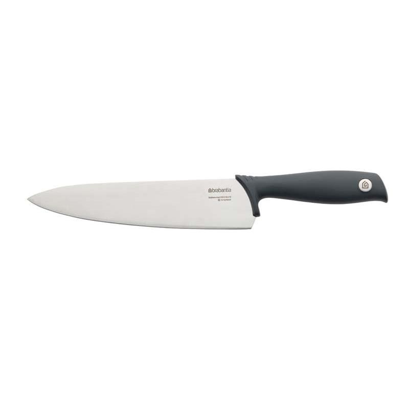 Brabantia Knife Block With Utensil Holder - Dark Grey