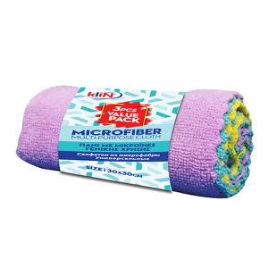 KLIN Clean Towels | Multi-Purpose Microfiber Towel 10-Pack