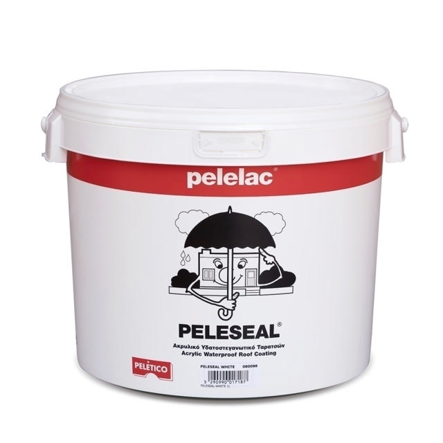 PELESEAL® ΑΚΡΥΛΙΚΟ ΥΔΑΤΟΣΤΕΓΑΝΩΤΙΚΟ ΤΑΡΑΤΣΩΝ ΛΕΥΚΟ 5L