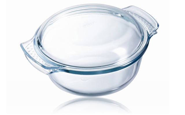 PYREX 118A000 CLASSIC GLASS ROUND CASSEROLE 3,5L + 1,4L