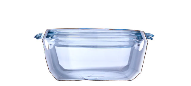 PYREX 118A000 CLASSIC ΓΥΑΛΙΝΗ ΣΤΡΟΓΓΥΛΗ ΚΑΤΣΑΡΟΛΑ ΜΕ ΚΑΠΑΚΙ 3,5L + 1,4L