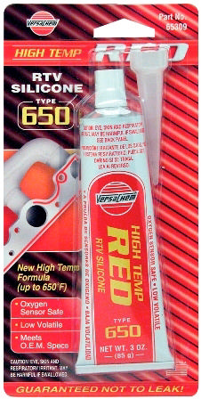 VERSACHEM HI-TEMP RED SILICONE BLISTER 650 RESISTS 85GR