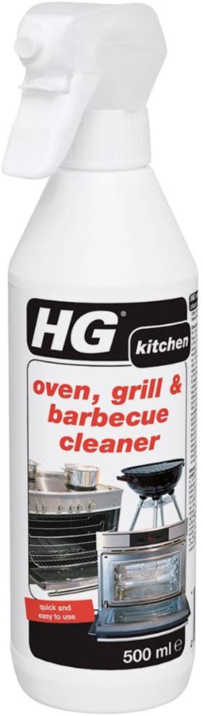 HG OVEN, GRILL & BARBEQUE CLEANER 500ML