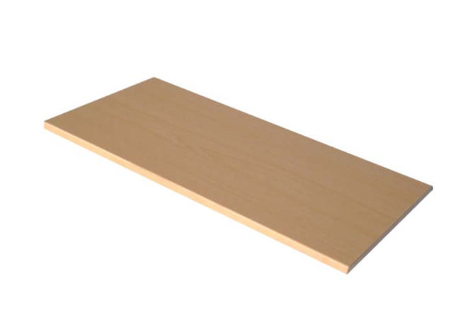 BEECH MELAMINE TABLE TOP 100X60CM