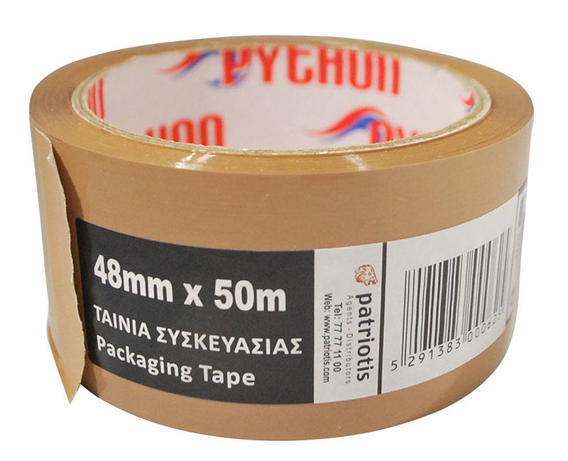 PYTHON PP TAPE BROWN 48MMx50M