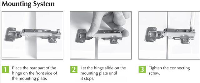 KITCHEN CABINET HINGES 18MM 2PCS FGV