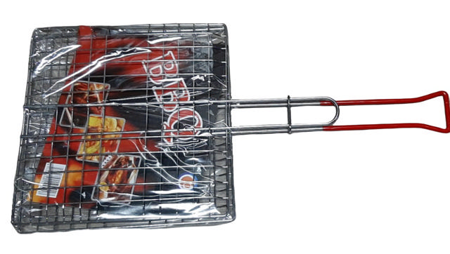 GRILL STAINLESS STEEL 33X27CM