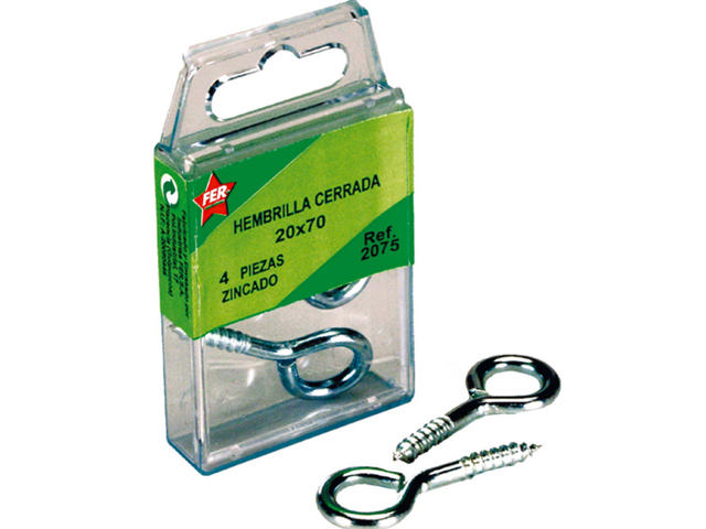 FER 10PCS O HOOK ZINC 18x50