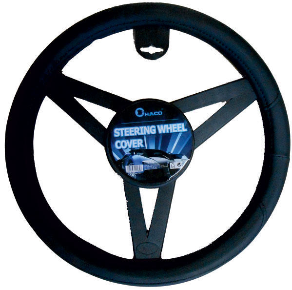 CK STEERING WHEEL COVER LEATHER