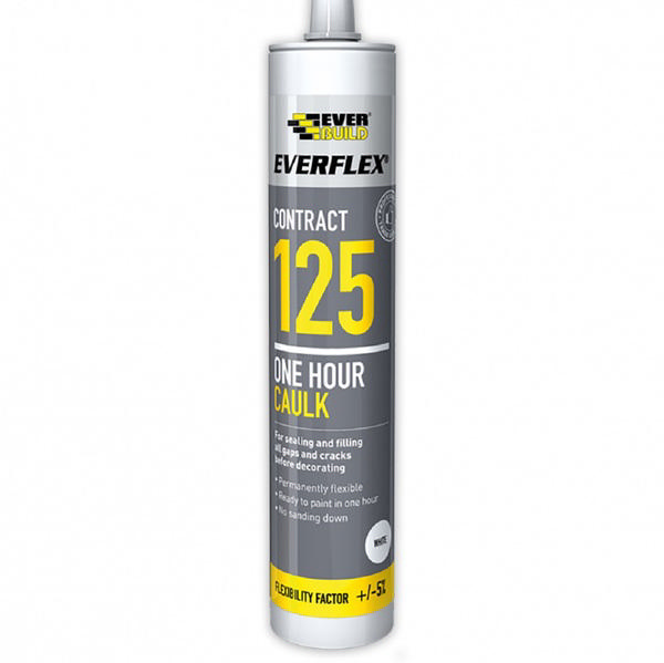 EVER BUILD ΣΦΡΑΓΙΣΤΙΚΟ ONE HOUR CAULK ΑΣΠΡΟ 310ML