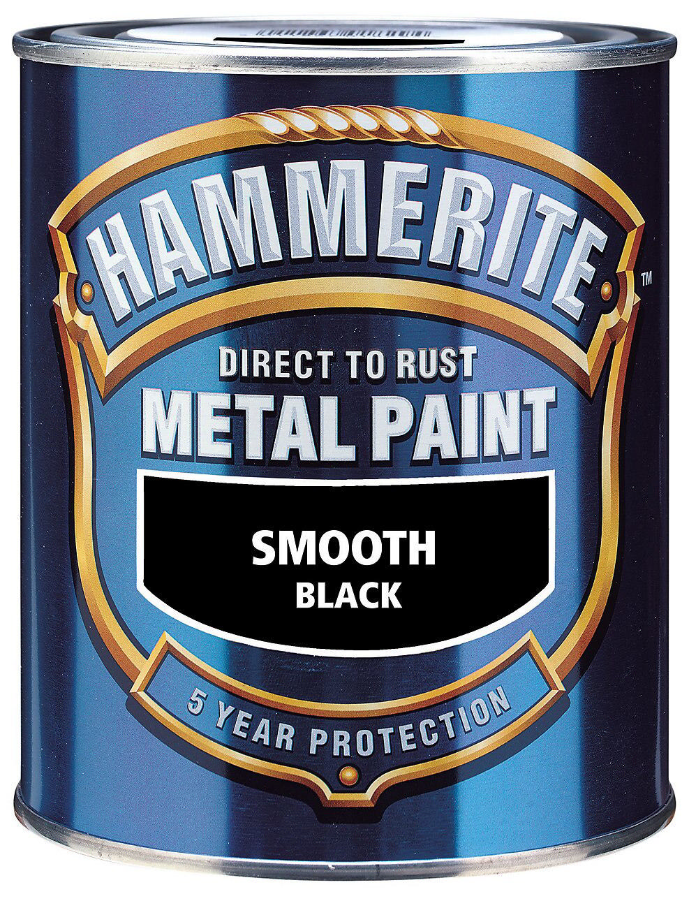 HAMMERITE SMOOTH BLACK 750ML