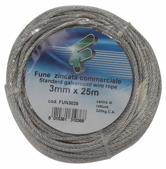 FILOMAT WIRE ROPE 3mm 25M
