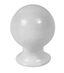 KNOB VIOMETALE ART. 114/24 WHITE