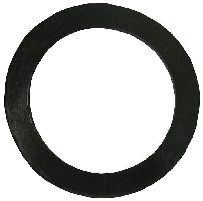 FLAT WASHER 1/2 -ROUND RUBBER 6PCS-IN BLISTER