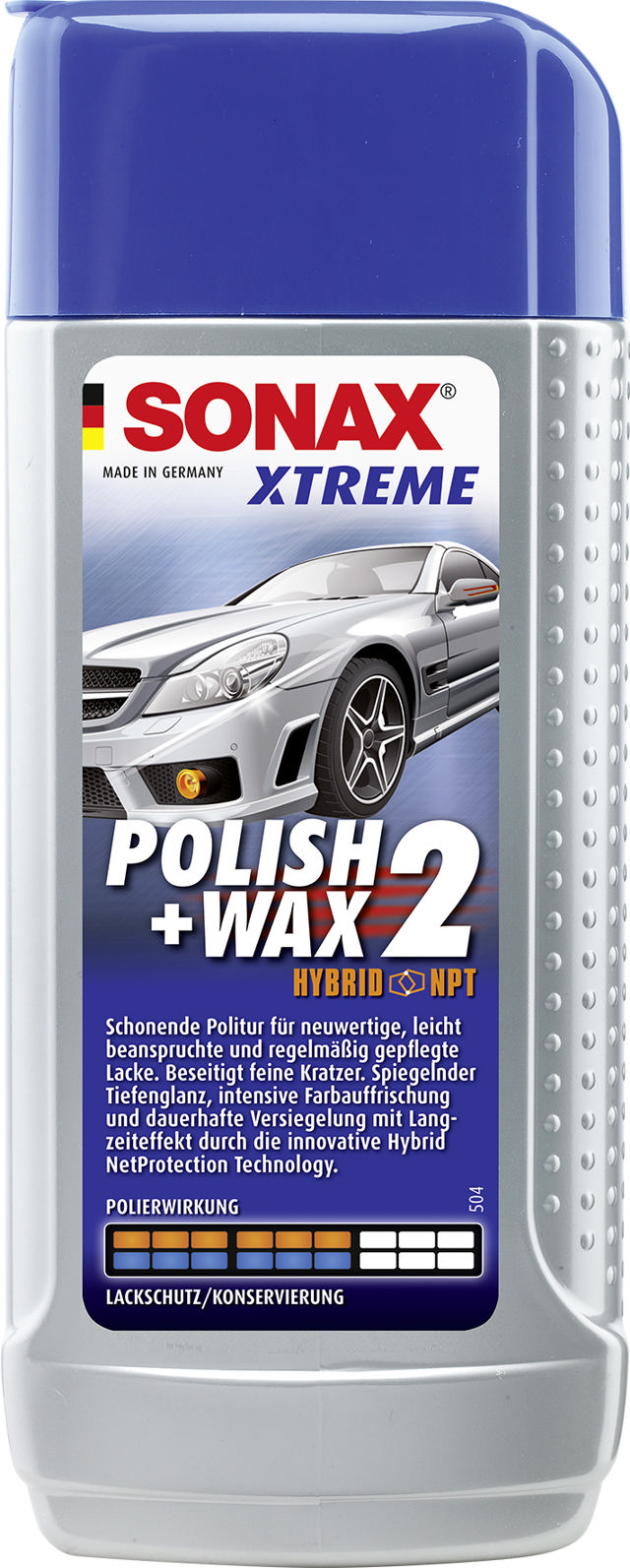 SONAX XTREME ΓΥΑΛΙΣΤΙΚΟ ΜΕ ΚΕΡΙ ΗΥΒRID NPT NO:2 250ML