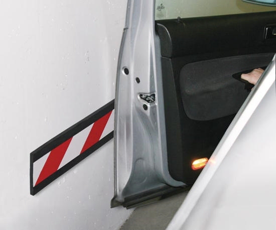 CAR DOOR PROTECTOR RED/WHITE