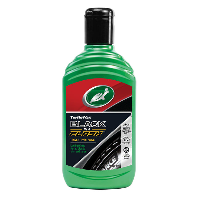 TURTLE WAX BLACK IN A FLASH GEL 300ML