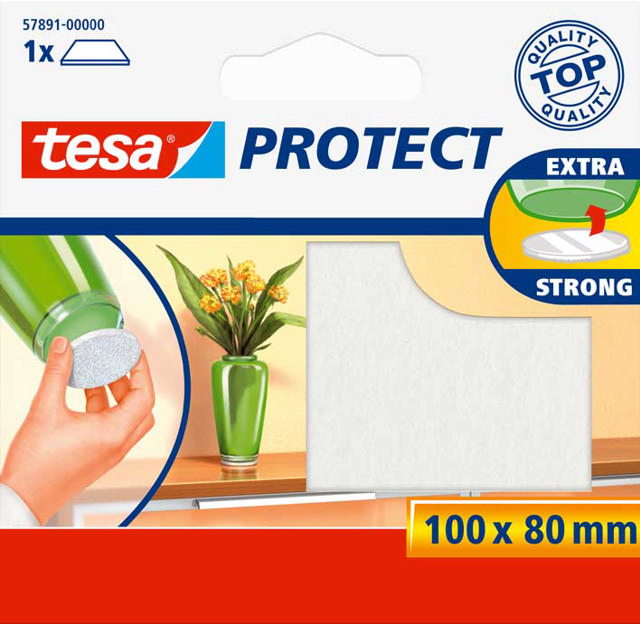 TESA FELTS 100mm x 80mm WHITE