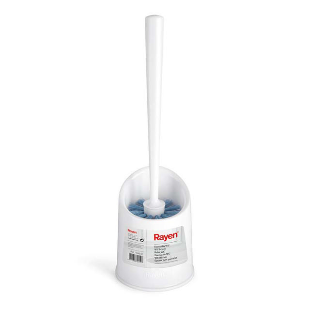 RAYEN WHITE TOILET BRUSH OPEN