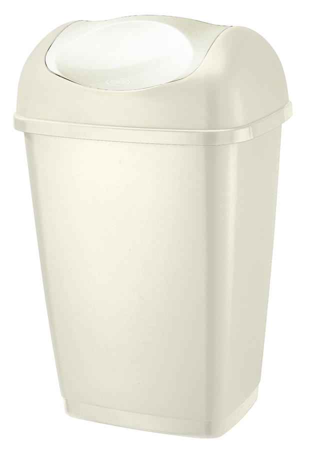 TONTARELLI SWING BIN WHITE15L