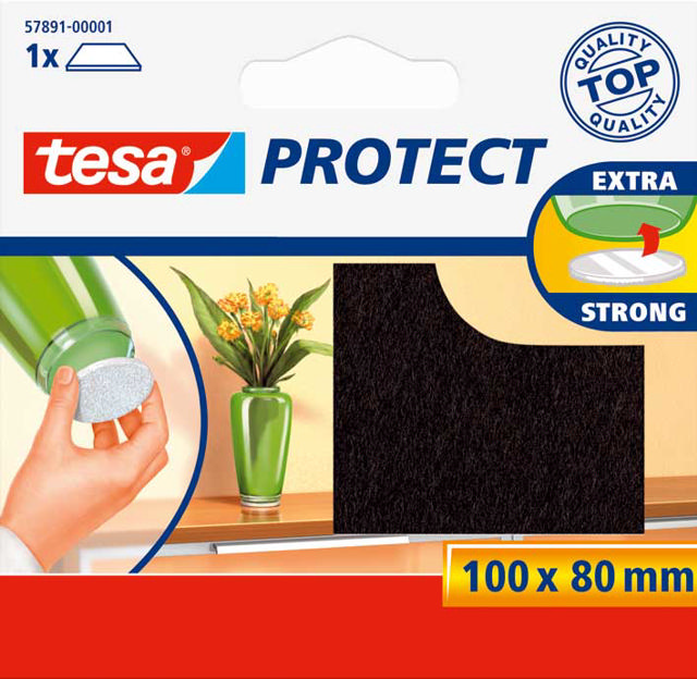 TESA FELTS 100mm x 80mm BROWN