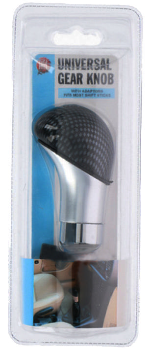 ALL RIDE GEAR KNOB SILVER CARBON