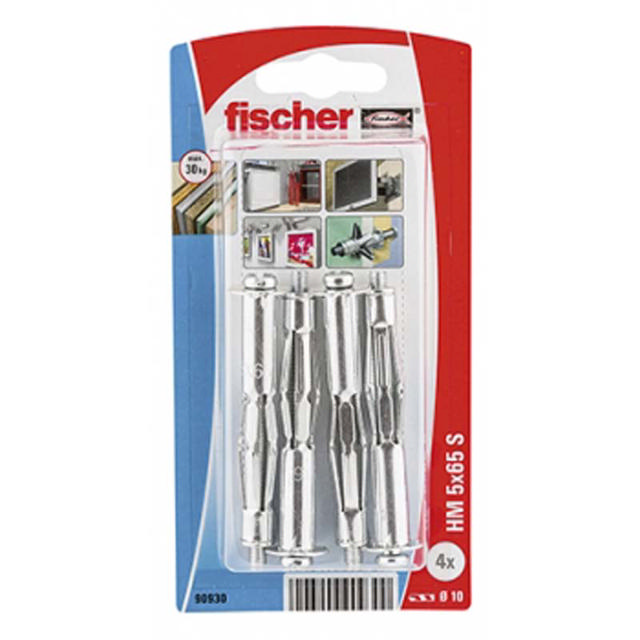 FISCHER HM 5X65MM WALL ANCHOR