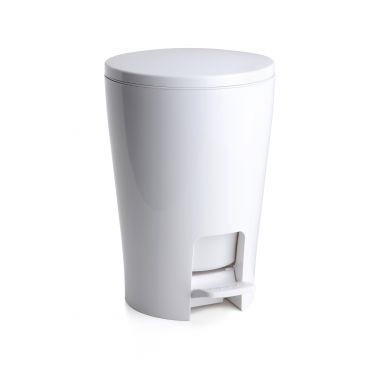 TATAY BATHROOM PEDAL BIN 5L ''DIABOLO'' WHITE