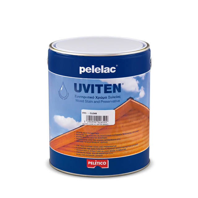 PELELAC UVITEN TEAK 4L WATER-BASED