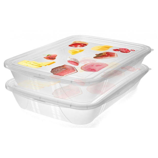 SNIPS FRESH CONTAINER RECTANGULAR  1,5LTR 2PCS