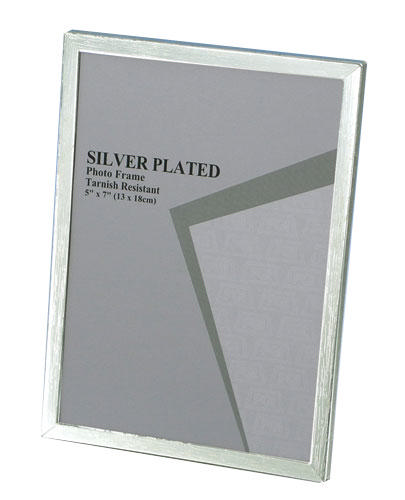 SILVER PHOTO FRAME 4''X6'' 10X15CM