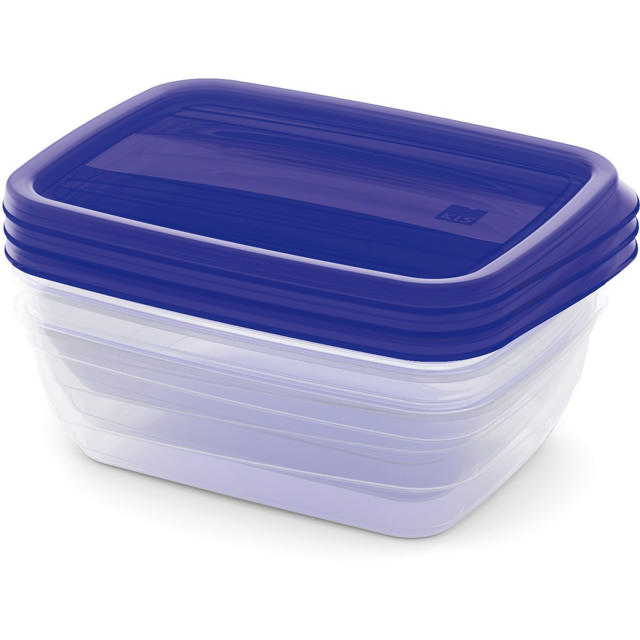 KIS FOOD KEEPER SET 3X1.0L BLUE