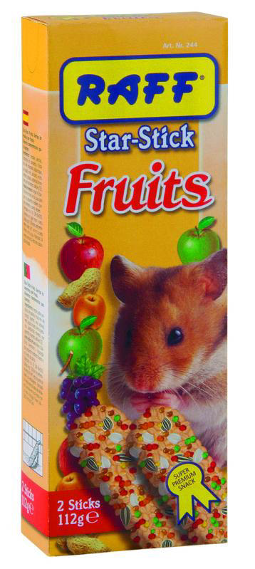 RAFF STAR-STICK FRUITS HAMSTER