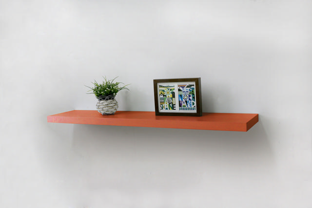 FASHION SHELF ORANGE 25X120CM