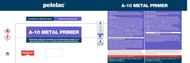 PELELAC A-10 METAL PRIMER 1L
