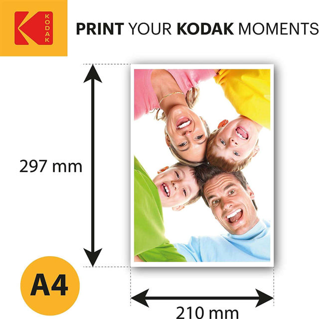 KODAK A4 ΦΩΤΟΧΑΡΤΙ ΓΥΑΛΙΣΤΟ 180GR 20 ΦΥΛΛΑ